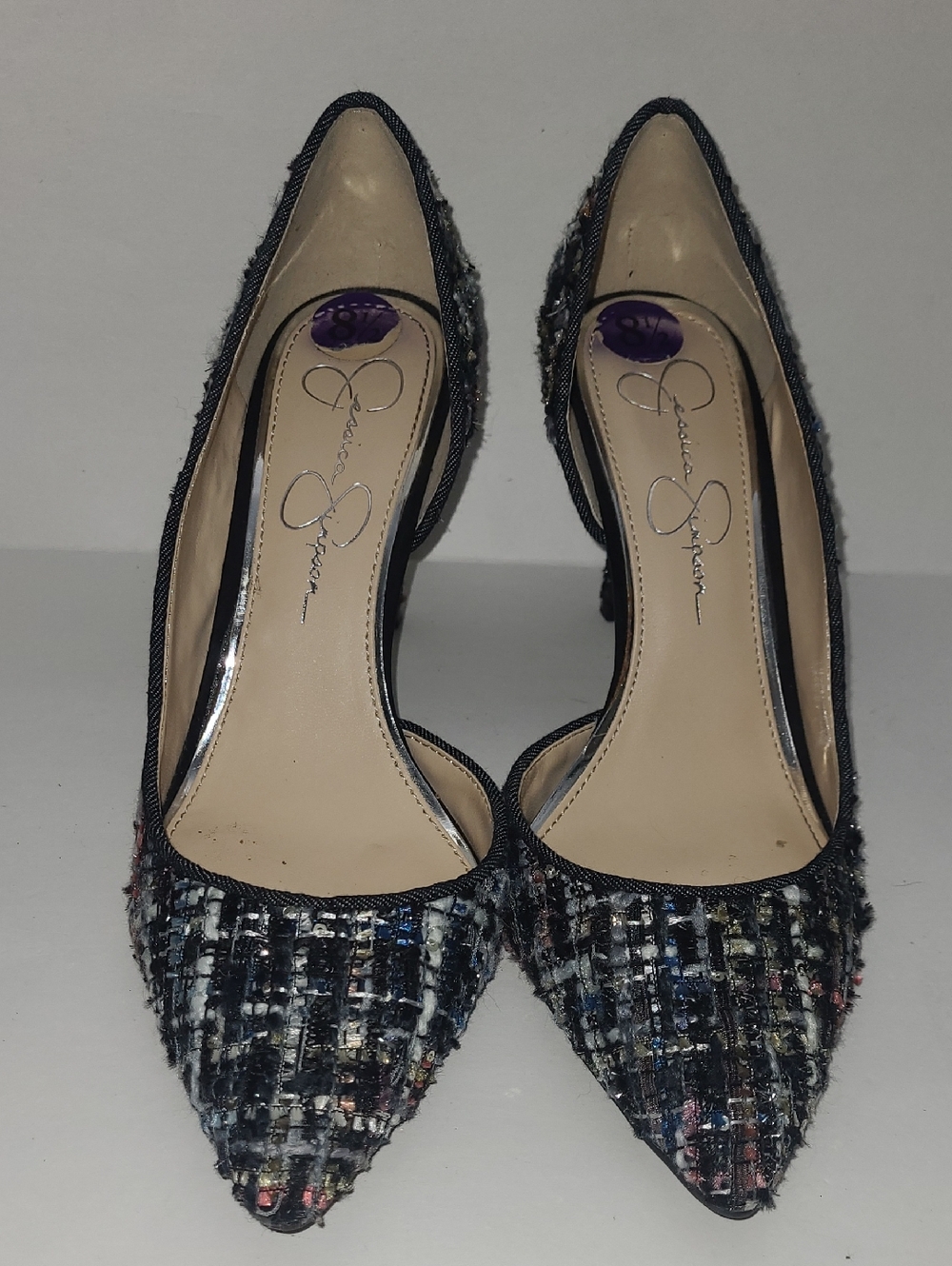 Jessica Simpson Tweed Heels